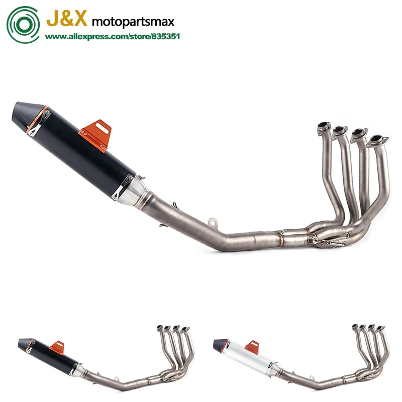 Полная выхлопная система предотвращения скольжения для мотоцикла Kawasaki Z800