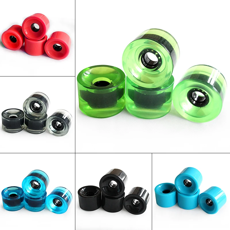 Колеса для Лонгборда из ПУ материала 4 шт. 82 А 70x51 мм|Скейтборд| |