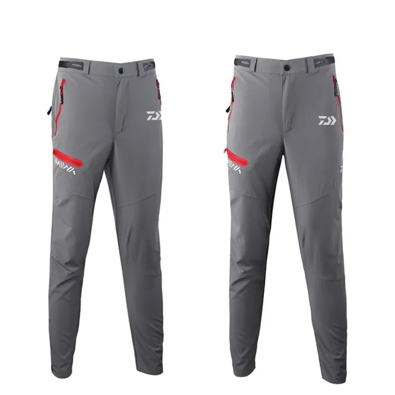 

New Daiwa Fishing Pants Men's Summer Quick Dry Softshell Pants Outdoor Elastic Camping Hiking Trekking Fishing Climbing Pants