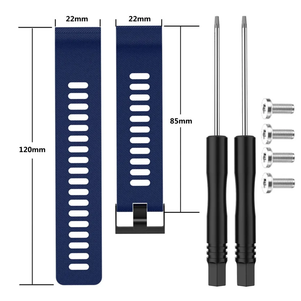 Спорт на открытом воздухе силиконовый сменный Браслет с ремешком ремешок для