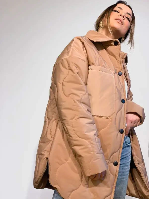 2021 Women's Winter Jackets Winter Vintage Single-breasted Cotton-padded Jacket Oversized Down Parkas Female Outwear Warm Parkas