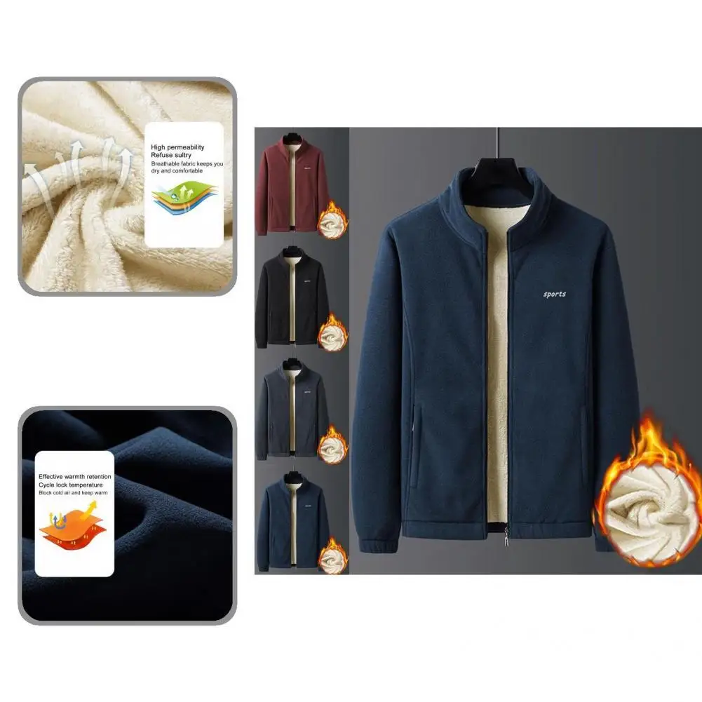 

Terrific Winter Jacket Cardigan Warm Leisure Long Sleeve Men Coat Autumn Jacket Men Coat