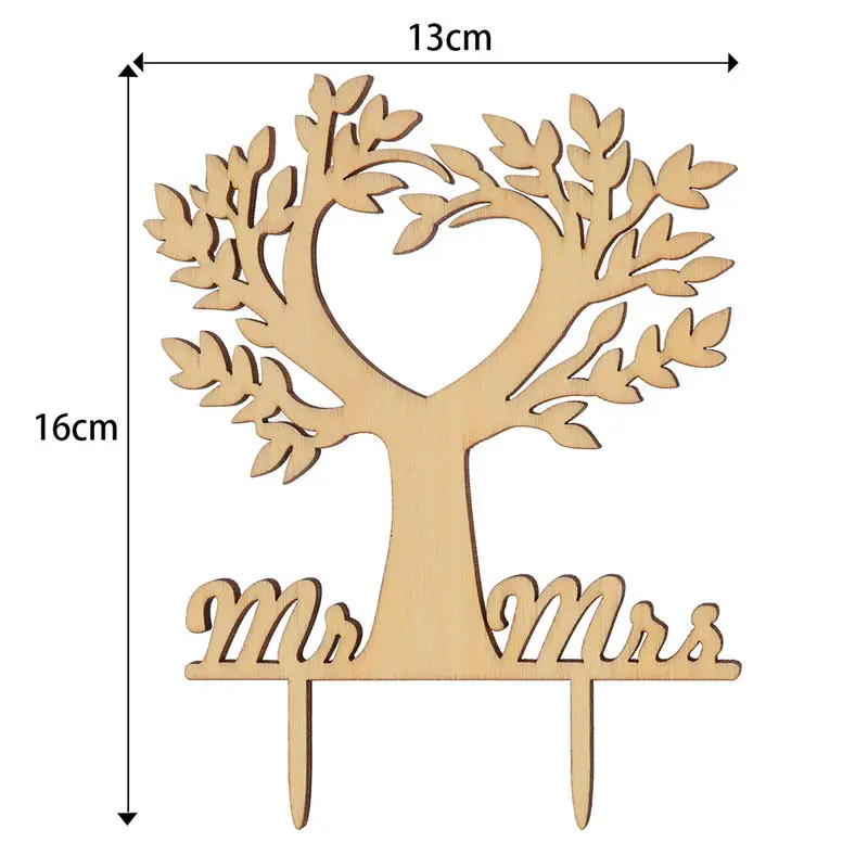 

"Mr and Mrs" Antic Rustic Wedding Cake Topper Laser Cut Wood letters Wedding Cake Decorations Favors Supplies Engagement Gifts