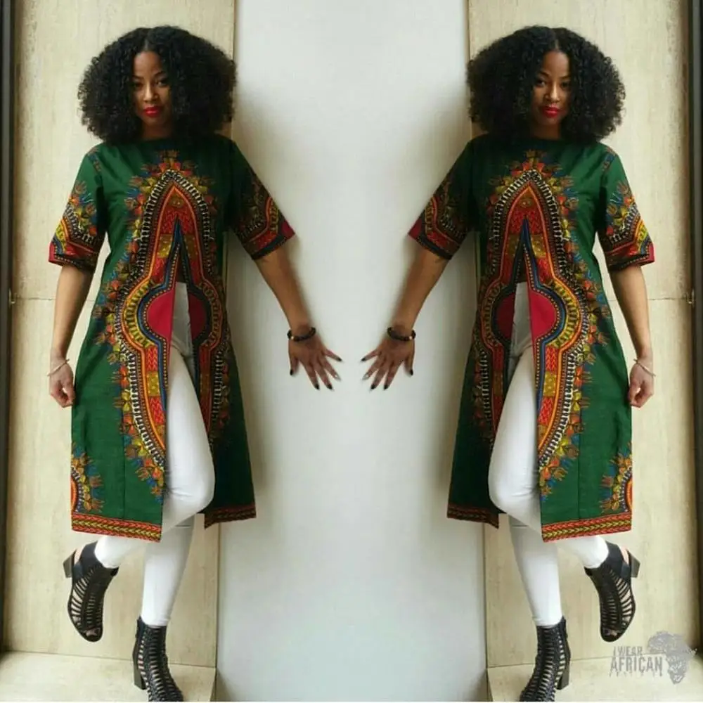 2017 Женская африканская одежда настоящая распродажа Новое поступление хлопок