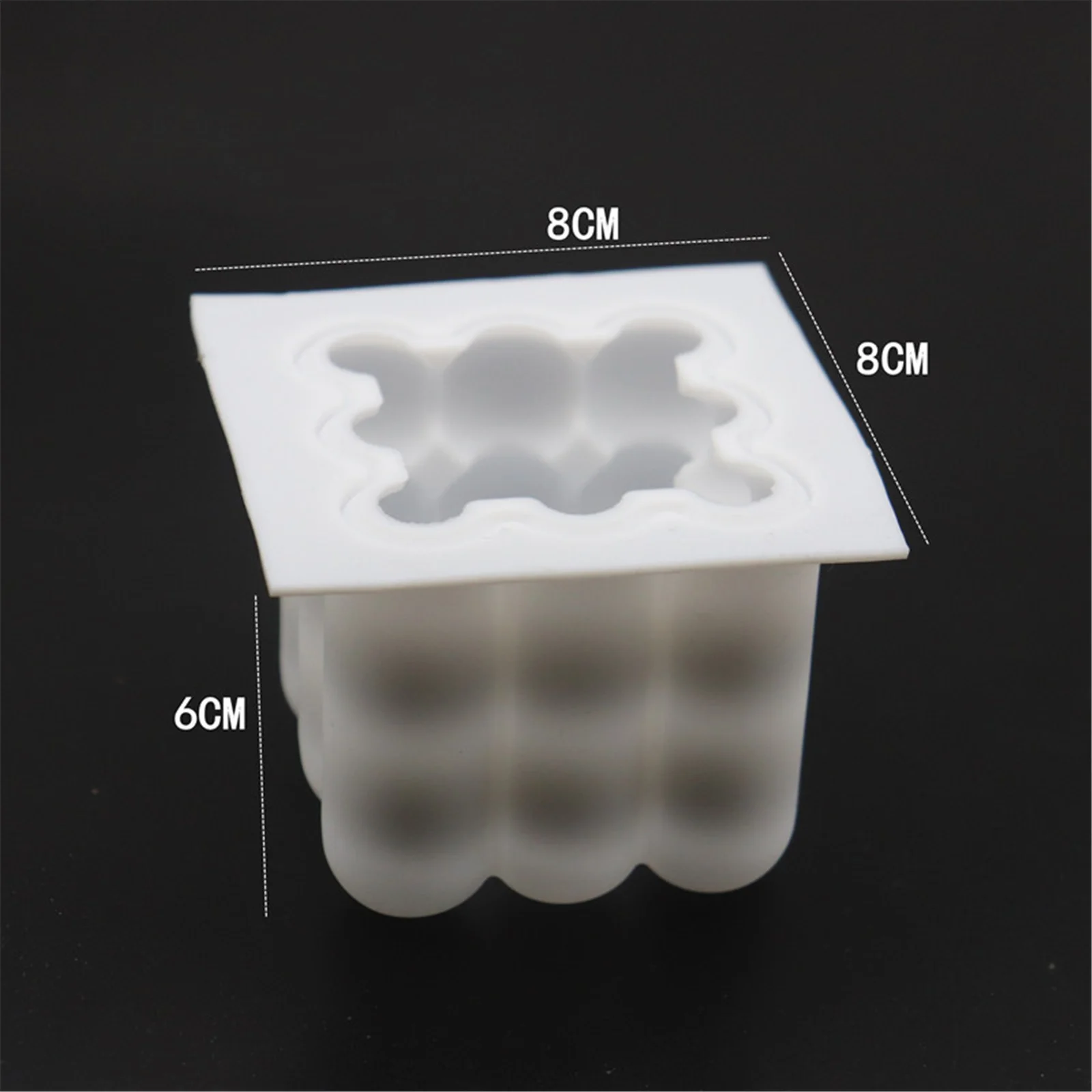 

2Pic Candle Silicone Molds Handmade Soap Ornament Mold With 100 Pie Cotton Candle Wicks And 4 Pieces Candle Wicks Holder