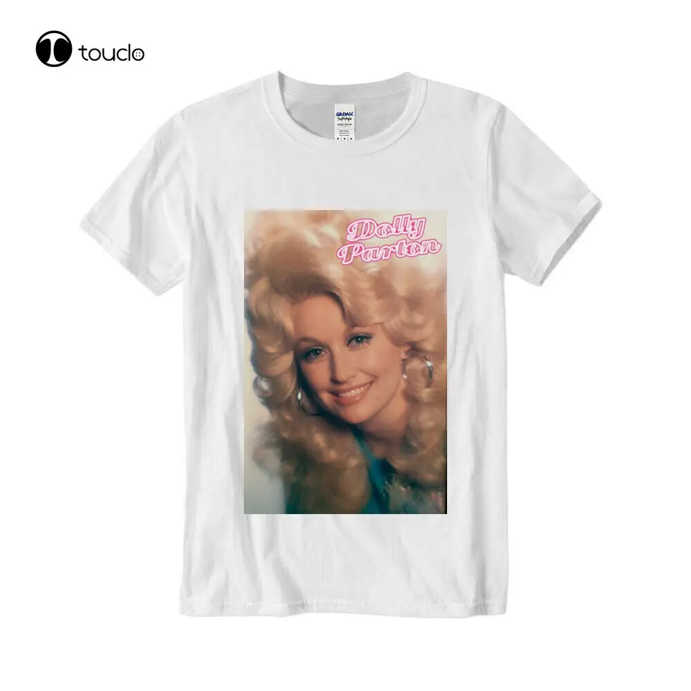 

Новинка, винтажная белая футболка унисекс Dolly Parton Singer, музыкальная футболка, размер S-5XL, подарок, хлопковая футболка