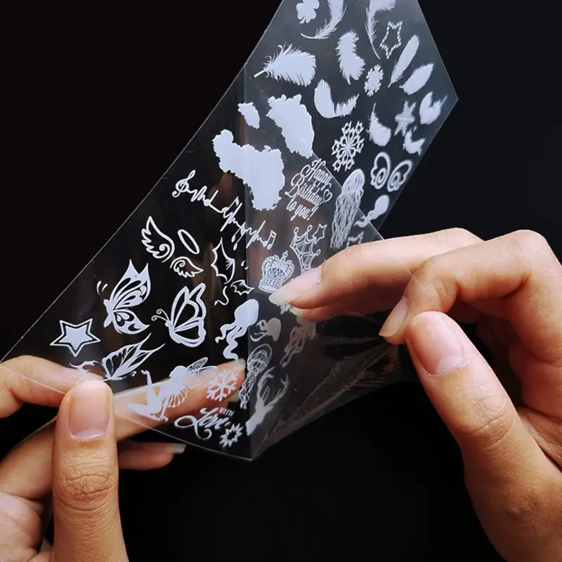 

Epoxy Resin Filling Material White Water Ripple DIY Resin Sticker Jewelry Making Accessories