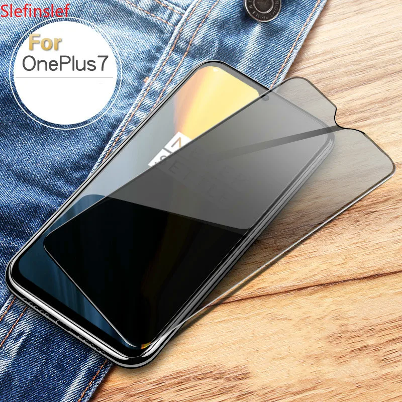 Защитное стекло 9H для Oneplus 7 7T 6 6T 5 5T One Plus 1 + антишпионское закаленное | Мобильные