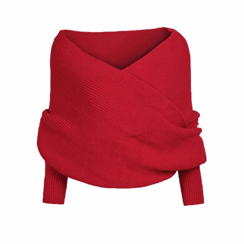 Модный однотонный корейский элегантный серый трикотажный свитер для женщин топы