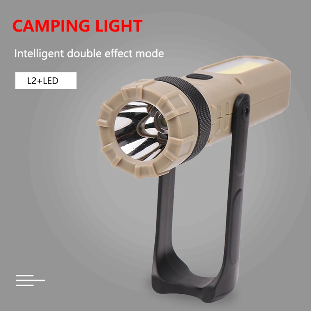 Small USB L2 COB LED Magnetic Work Light Lamp Flashlight Inspect Torch | Освещение