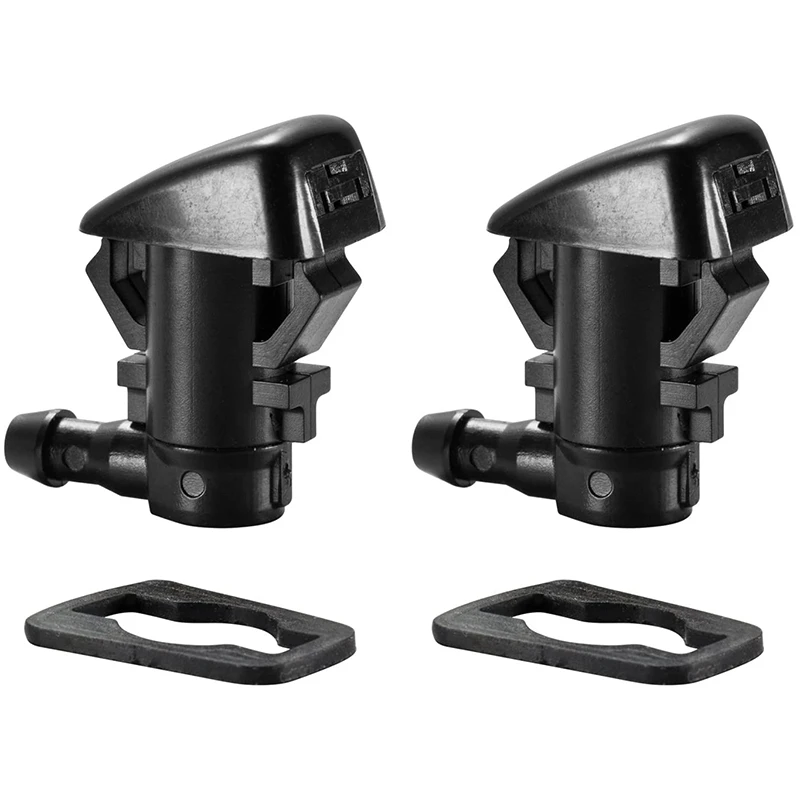 Комплект 2 сопло омывателя ветрового стекла для Jeep Grand Cherokee Chevy Malibu Saturn Aura 55372143AB