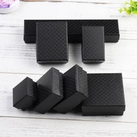 24pcs jewelry box for necklace earrings ring bracelet box engagement christmas gift packaging paper jewellery organizer display