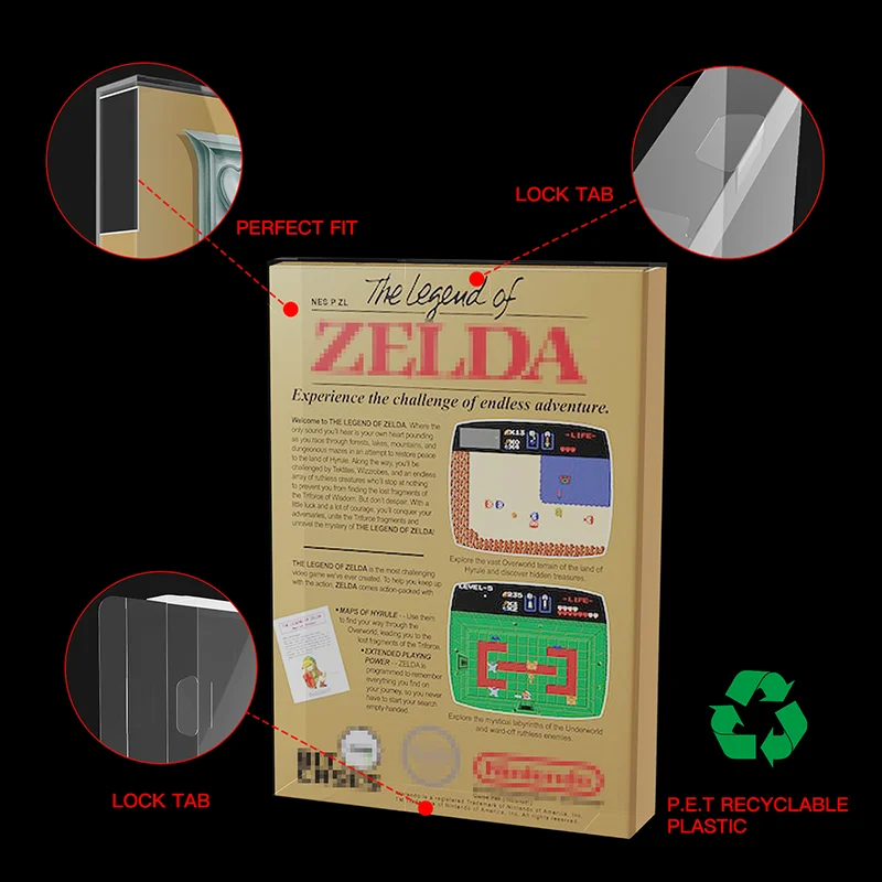 Пластиковый картридж для игр 10 шт./лот защитный чехол NES Nintendo развлекательной