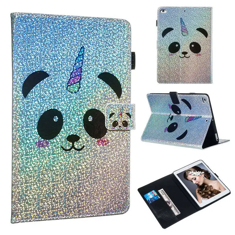 A071 Чехол для Apple iPad 9," 6th 5th Generation A1893 A1954 Smart Cover для iPad Air 2 Funda Блестящий корпус бабочки - Цвет: A071