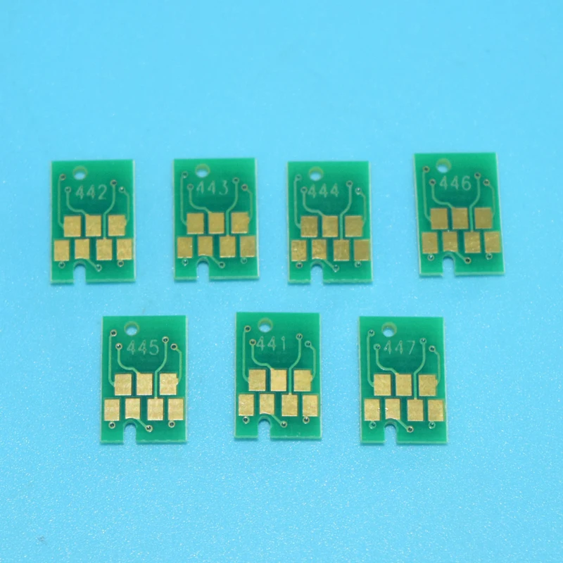 Совместимый чип картриджа для принтера Epson 4880 4800 7800 7880 9800 9880 4400 4450 7450 9450 7600 9600 4000 7400