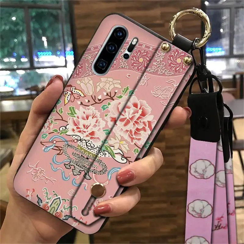 Противоударный чехол для телефона в китайском стиле Huawei P30 Pro силиконовый