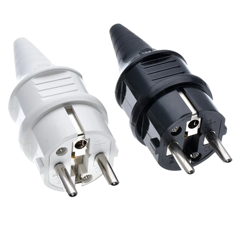 Штепсельная вилка подключения европейского стандарта ЕС штепсельная Вилка