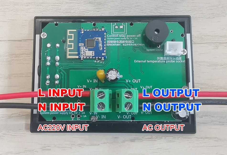 

AT24 AC50-300V/30A 100A 2.4" Digital Voltmeter Meters indicator Power Energy Ammeter current Amps Volt wattmeter tester detector
