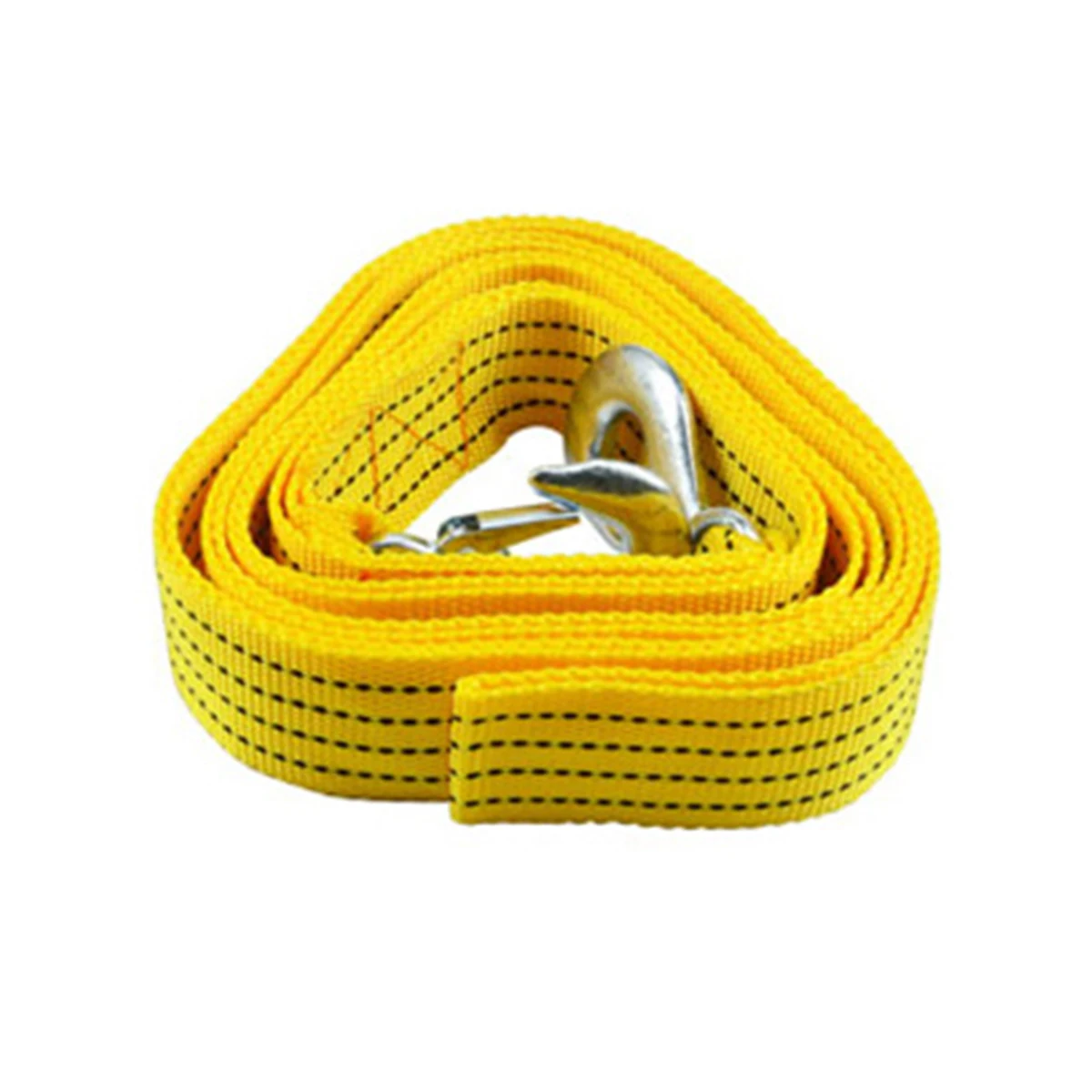 

5 Ton 4 M Car Traction Rope Heavy Duty Car Tow Cable Towing Pull Rope Strap Hooks Van Road Recovery Car Accessories