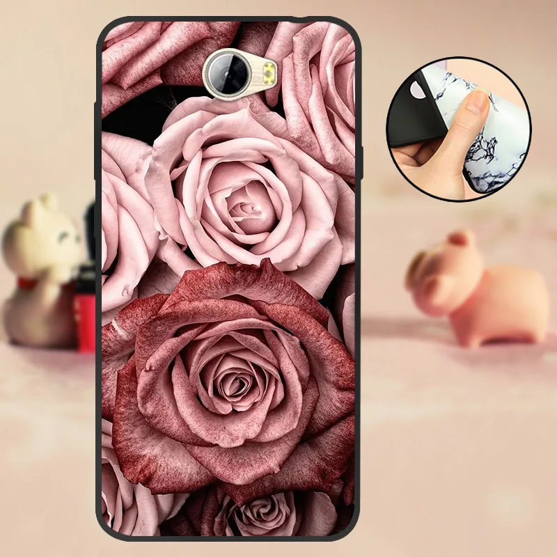 T708 Для huawei Y5 II чехол для huawei Y5 2 Y5II CUN-L21 CUN-U29 задняя крышка Y6 II Компактный Мягкий ТПУ силиконовый чехол для Honor 5A LYO-L21 черный - Цвет: T708