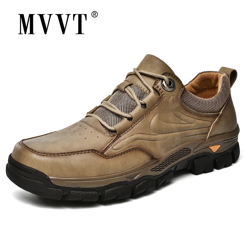 

Classic Leather Shoes Men Casual Sneakers Desert off-road Style Outdoor Men Shoes Leather Hot Sale Trekking Wallking Footwear