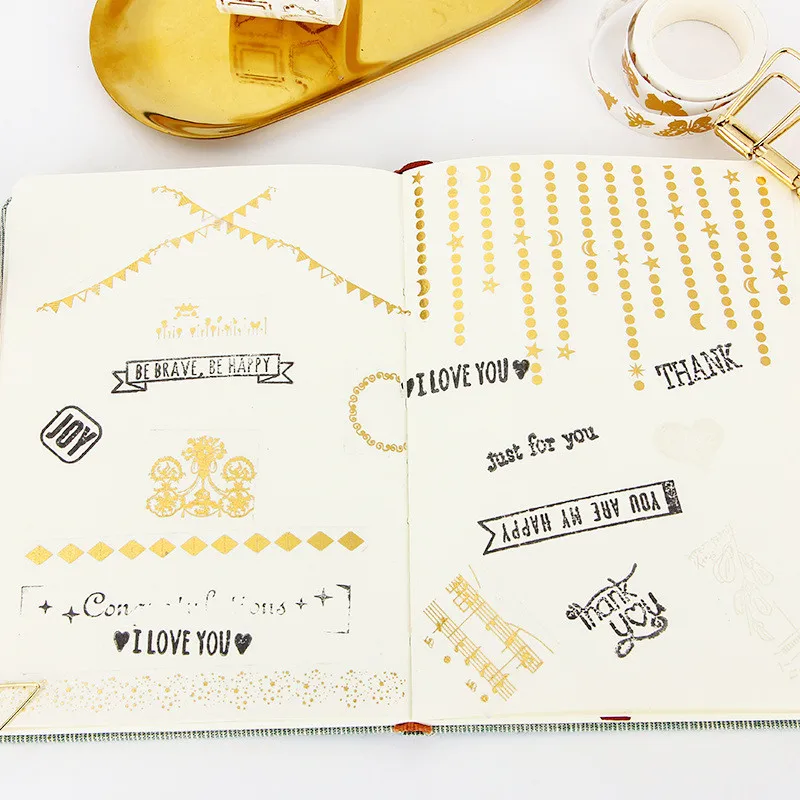 1 шт. декоративная Васи лента из фольги в форме сердца 5 см х 3 м|Офисный скотч| |