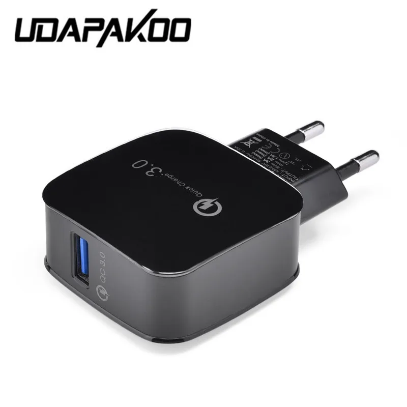 USB зарядное устройство для быстрой зарядки с разъемом EU 9 В 1.8A QC 3 0 адаптер Samsung Galaxy