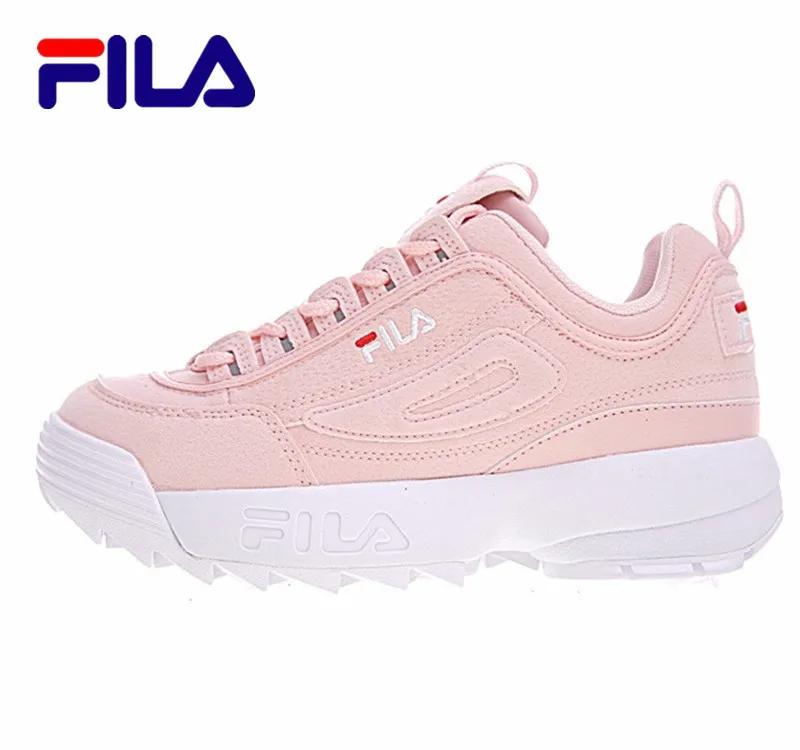 Fila shoes горячая Распродажа FILA disrupii 2 фиолетовая Подлинная женская обувь для бега