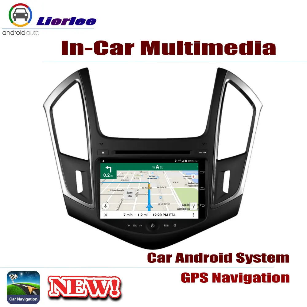 Автомобильная GPS навигация для Chevrolet Cruze 2013 2015 Мультимедийная система на Android CD DVD
