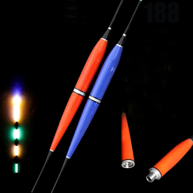 1 шт. электронный поплавок для рыбалки СВЕТОДИОДНЫЙ Электрический светящиеся
