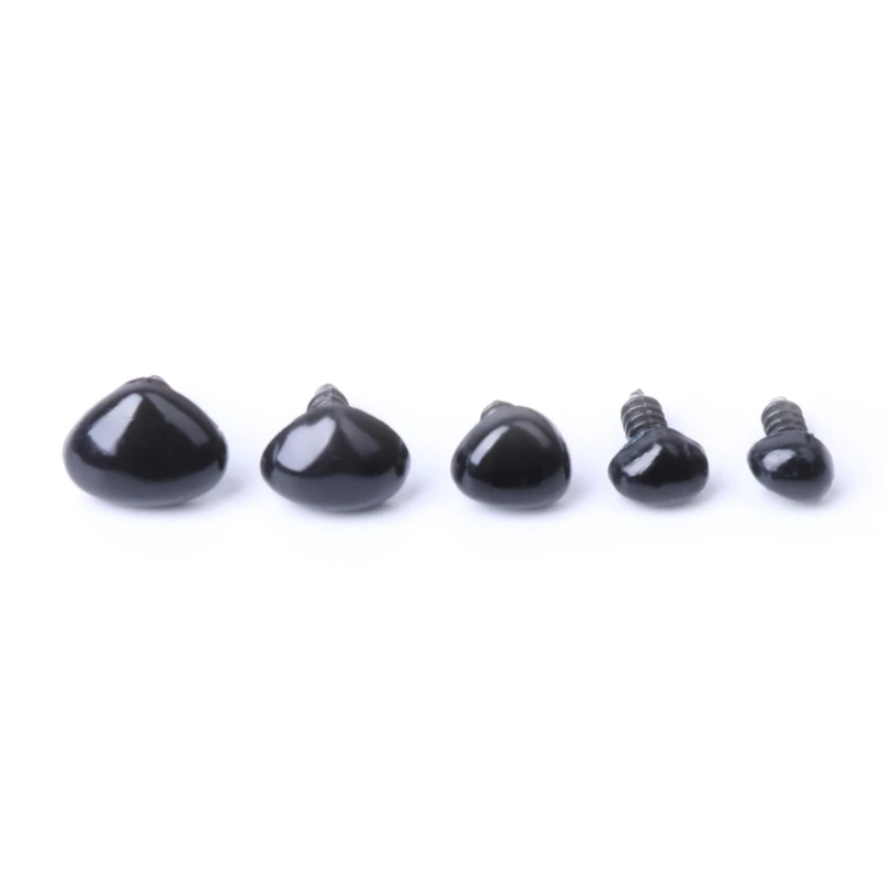 

100Pcs Plastic Safety Triangle Nose Doll Plush Toys Stuffed Animals Making DIY