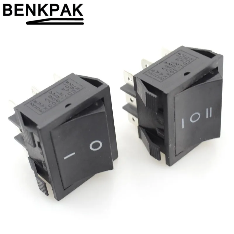 9 контакты кулисный переключатель вкл выкл вкл/выкл|on-off-on switch|on-off rocker switchon-off switch |