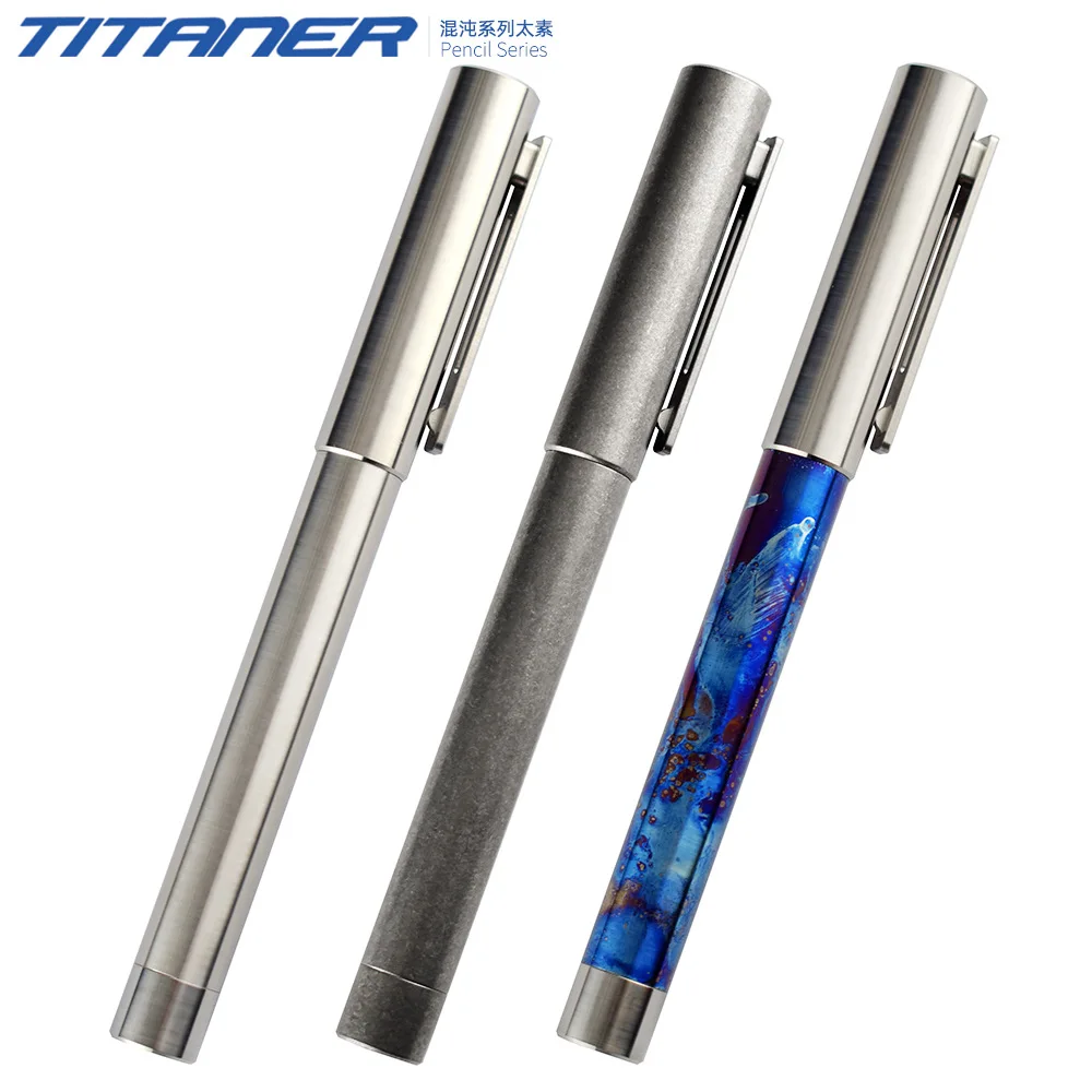 Online TITANER Titanium Alloy Penandatanganan Pena Pena Taktis Alat Pertahanan Diri Dengan Tungsten Steel Kaca Breaker