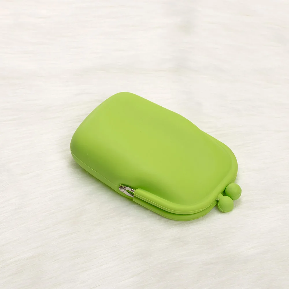 Симпатичный резиновый кошелек-желе для монет кошелек косметичка макияжа
