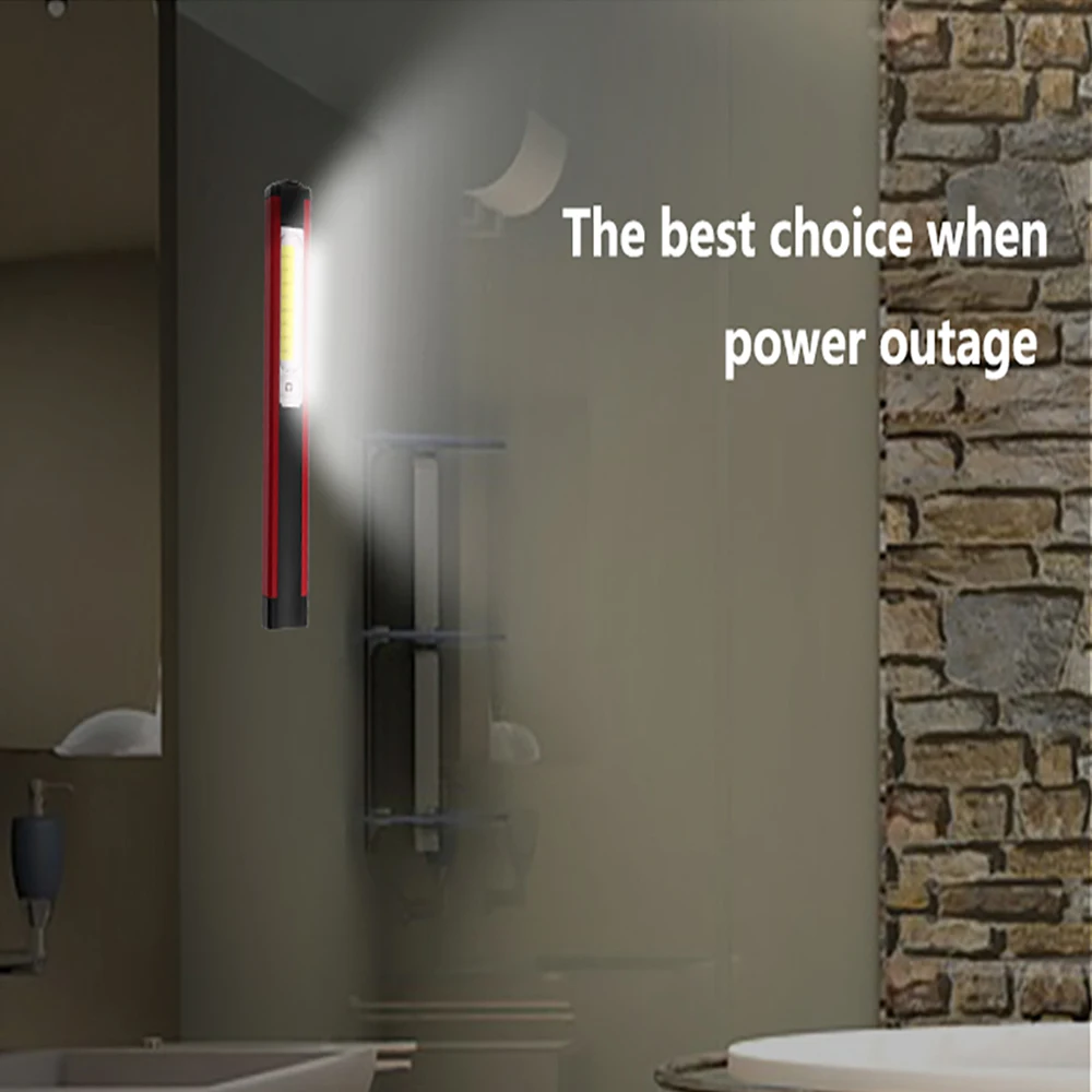 Мощный рабочий светильник COB светодиодный светильник-вспышка Магнитная Рабочая