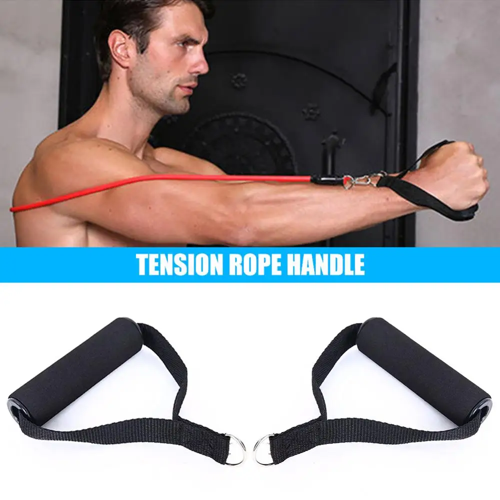 Эспандеры Сменные Ручки из пенопласта D-образное кольцо нейлоновая ручка для