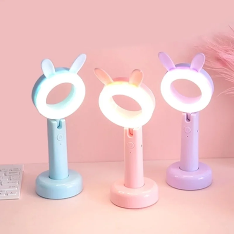 Новинка Ночной светильник светодиодная Складная Настольная лампа для чтения USB