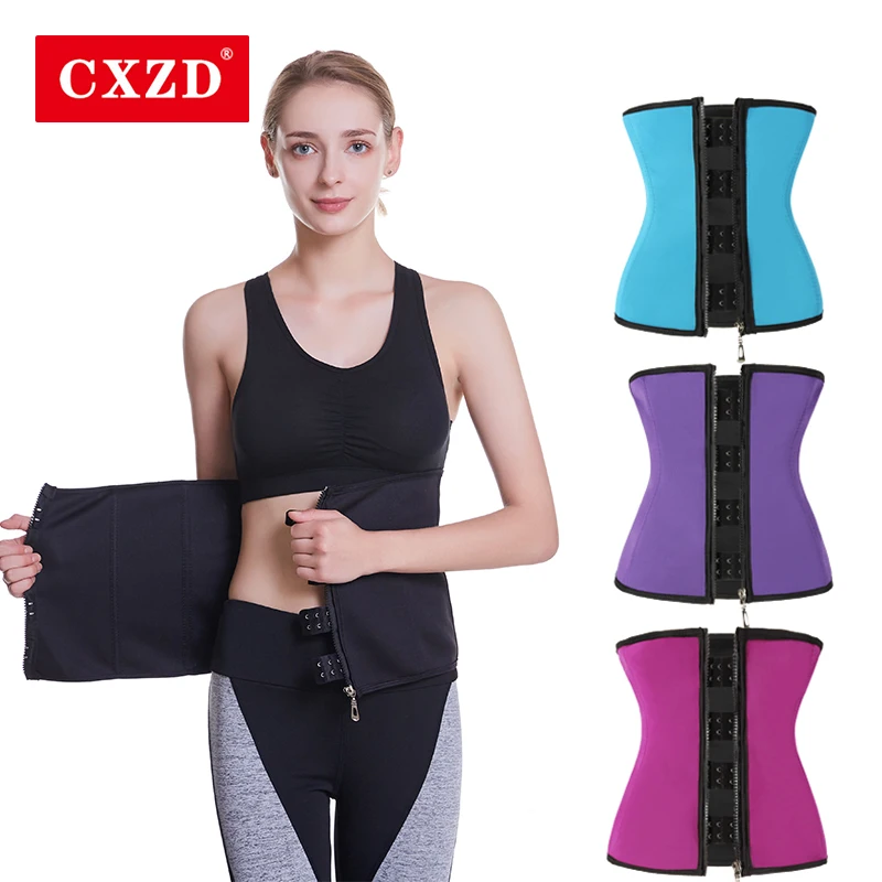 Женский корсет CXZD для коррекции фигуры резиновый талии похудения пояс на