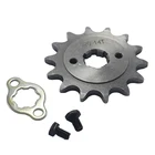 Передняя Звездочка двигателя 520, 20 мм, 14 т, подходит для Honda Lifan ZongShen YCF ATV Quad Dirt Pit bike Buggy