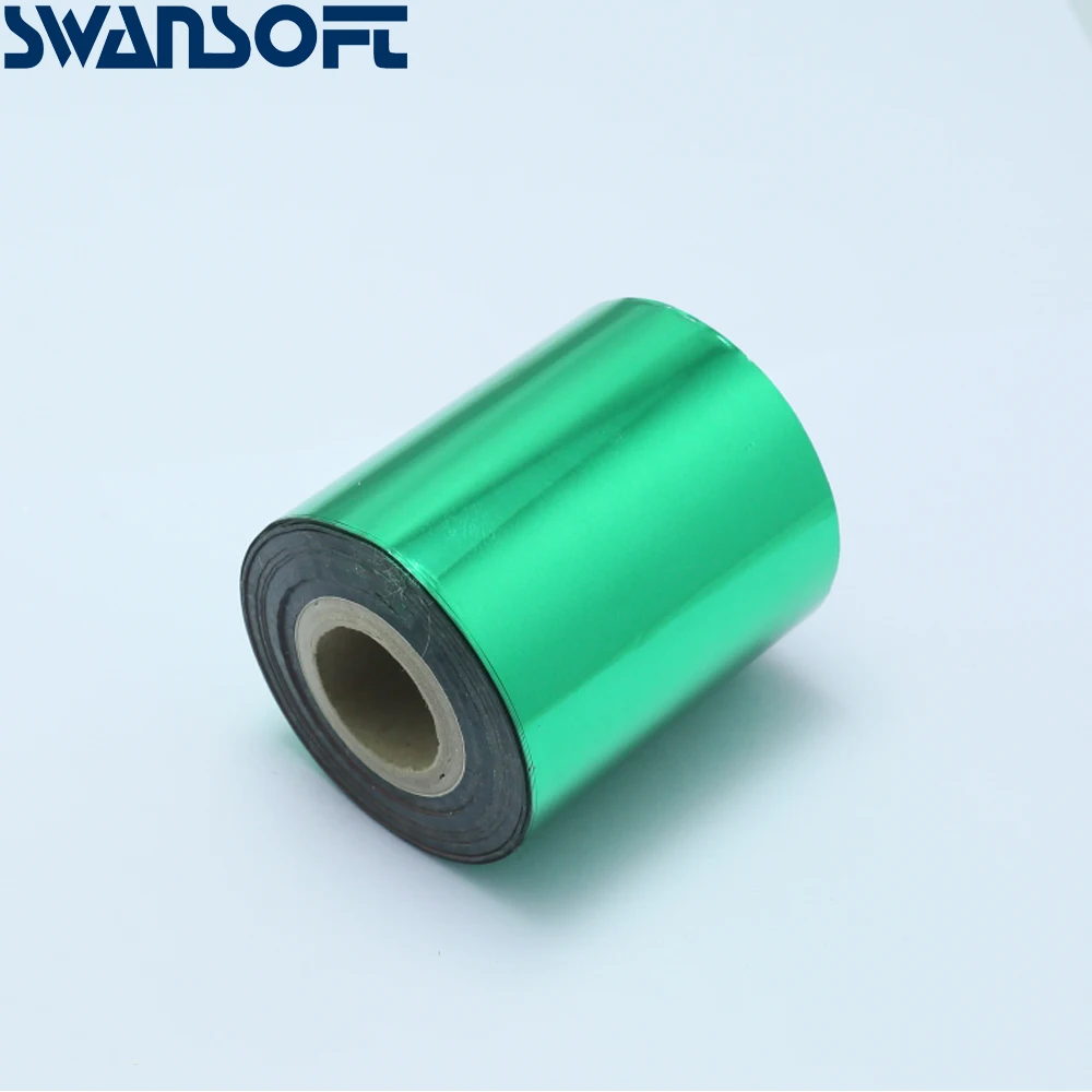 Рулон горячей фольги SWANSOFT 120 м x 4 см рулоны фольга для горячего тиснения