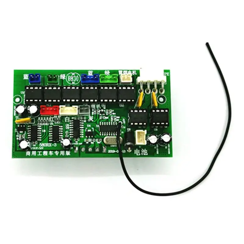 

2.4G 18CH Remote Controller for Model Excavator Car Transmitter Receiver Board F42E