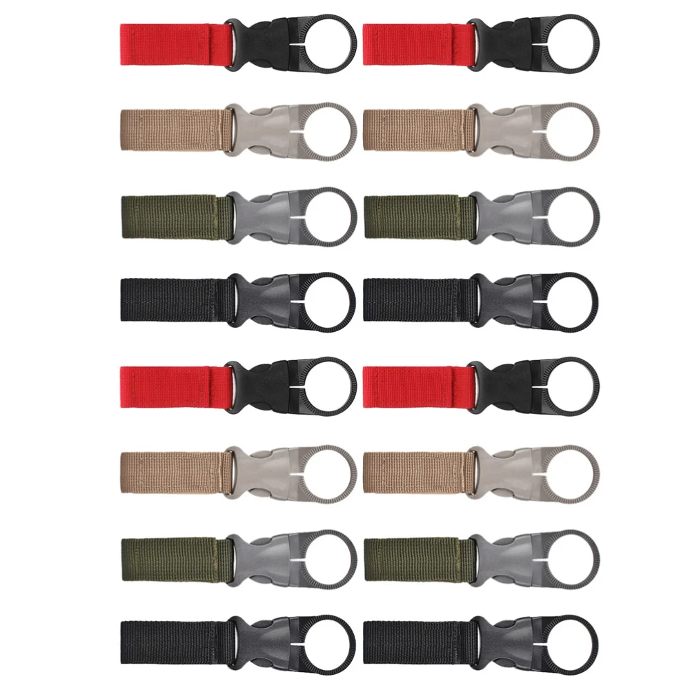 

16pcs Water Bottle Hanging Buckle Multifunctional Portable Mineral Water Clip