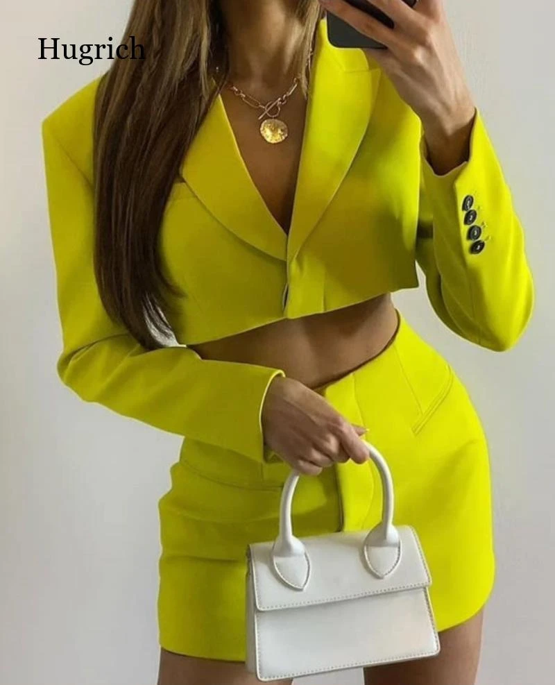 

Hollow Out Waist Jacket Women Long Sleeve Office Sexy Jacket Outwear With Neckline Summer Robe 2021