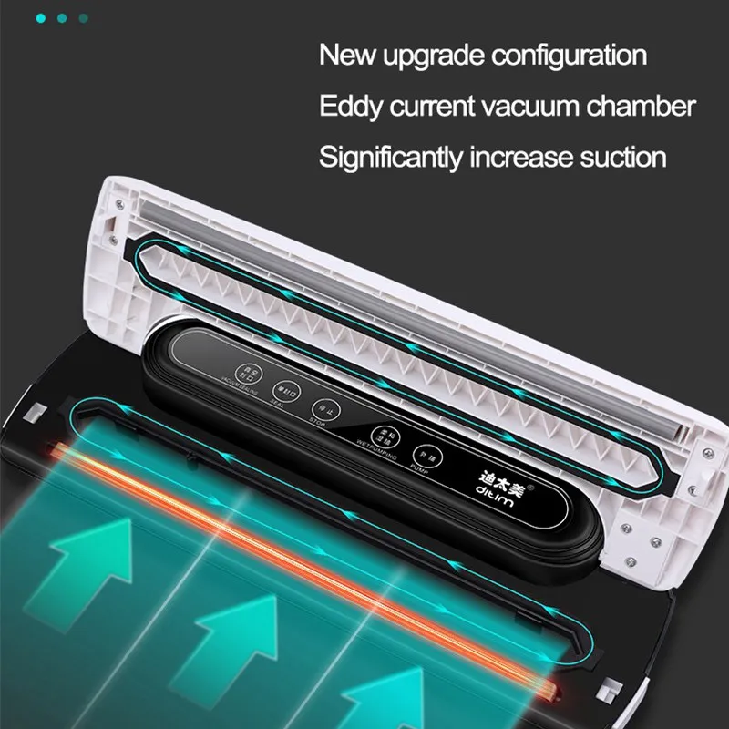 2020 Электрический вакуумный упаковщик упаковочная машина для домашней кухни