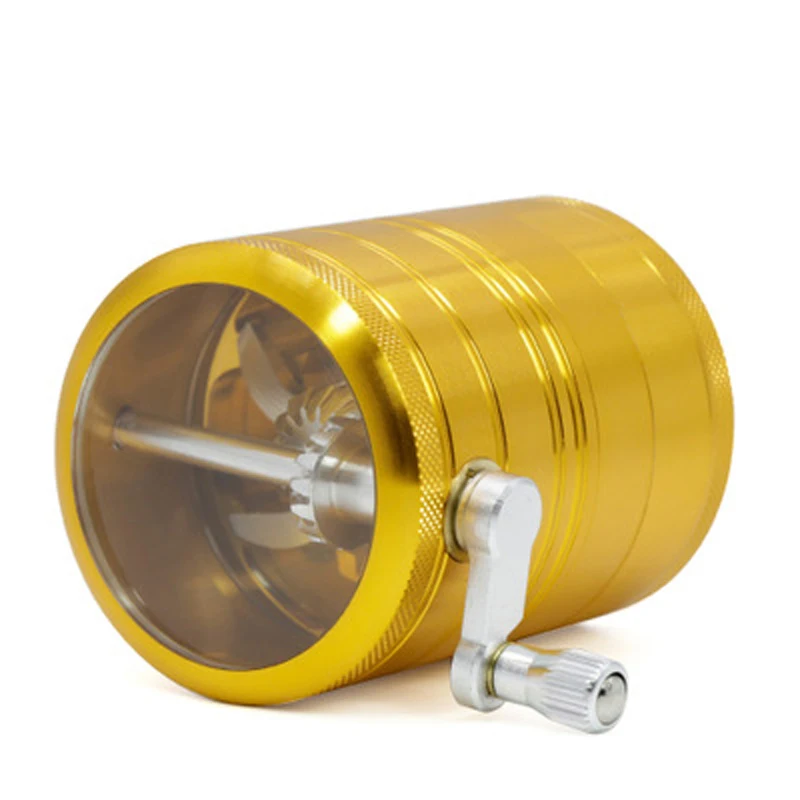 63 мм металлический ручной шлифовальный измельчитель для курения табака машина