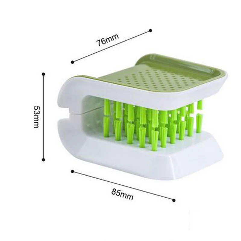 

Creative U-shape Cleaning Brush Multifunction Kitchen Knife Fork Chopsticks Tableware Ceaning Tool Home Kichen Accessories