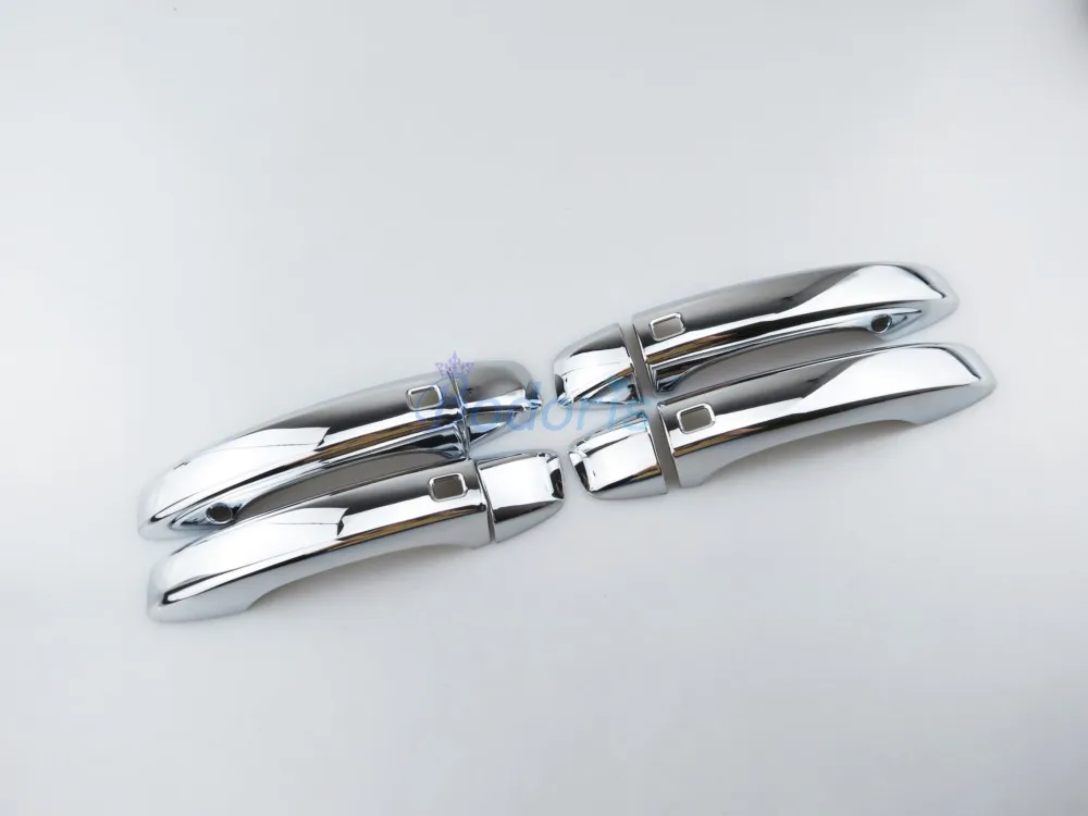 Накладка на дверные ручки литье под давлением АБС детектор хромированный