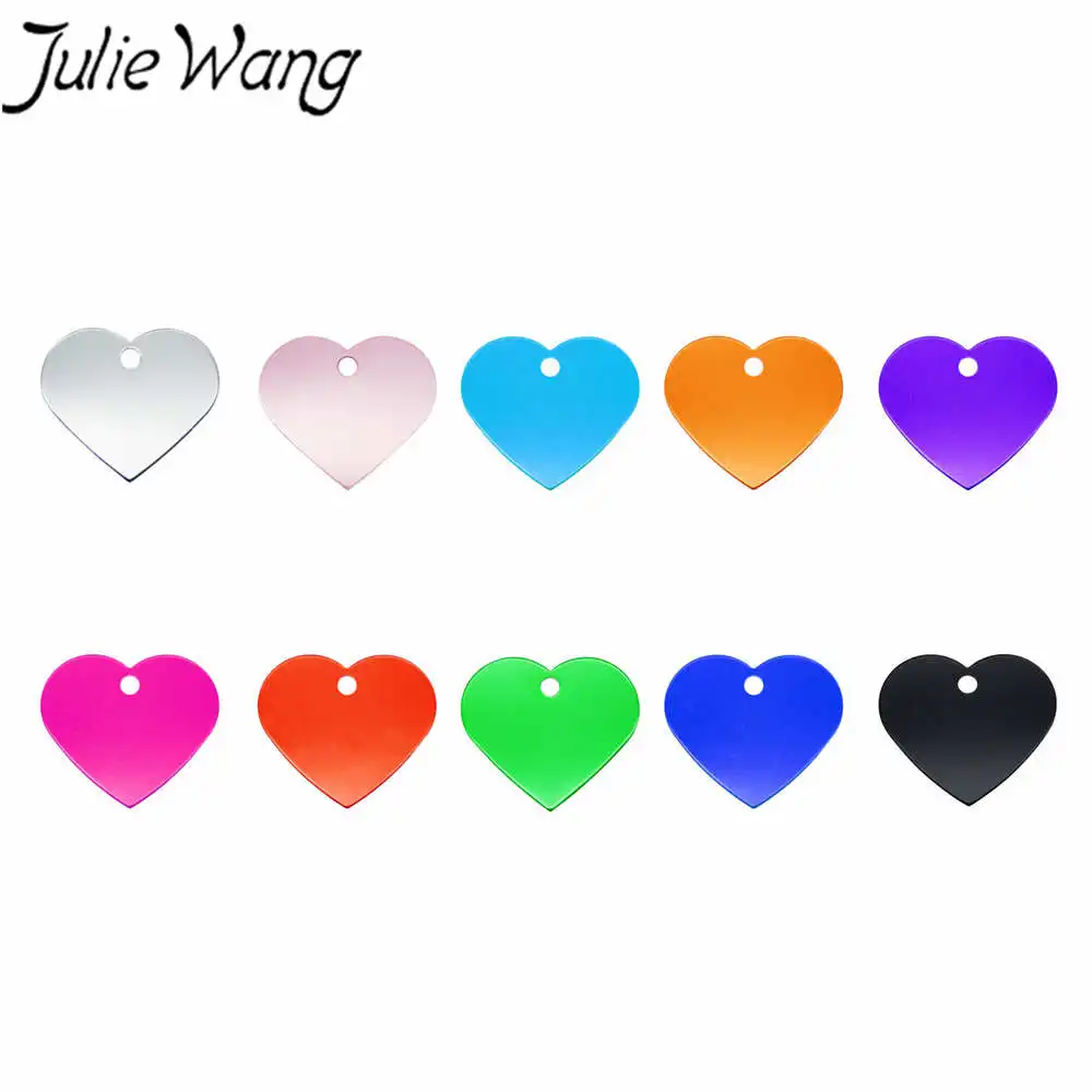 10 шт. подвеска для собаки в форме сердца|Шармы| |