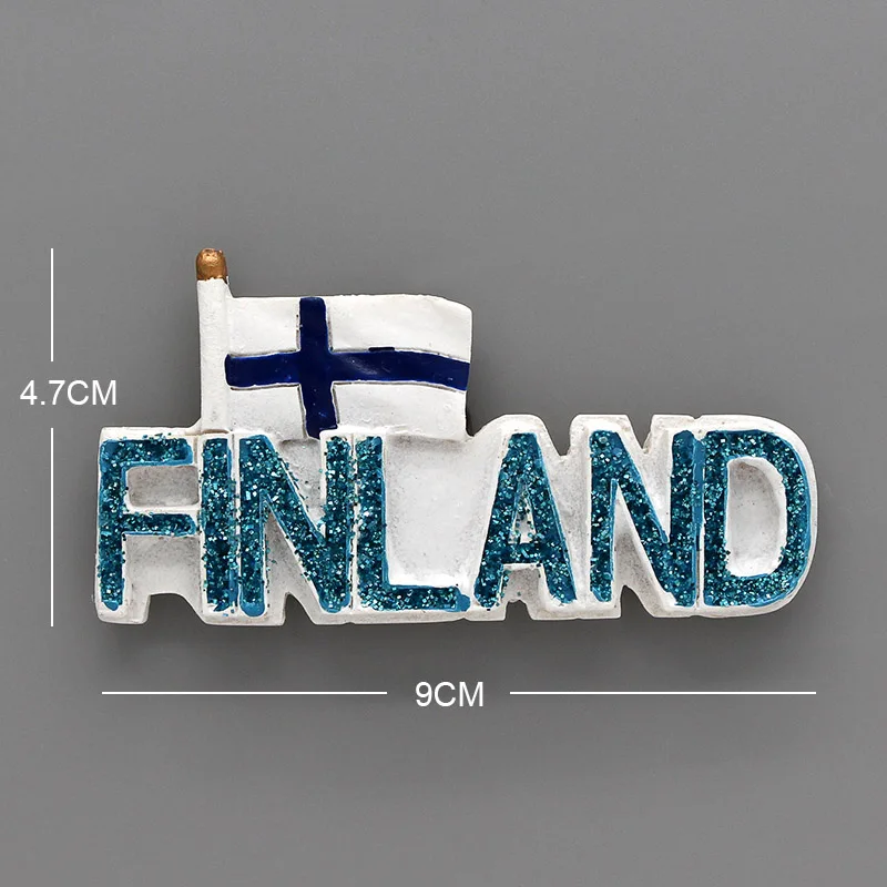 3D наклейки на холодильник для туризма Германия Париж Испания бульдог магниты