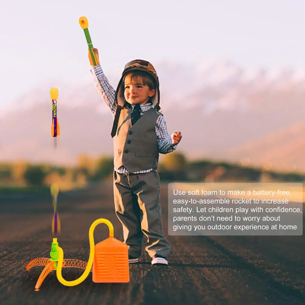 Игрушка комплект ракеты содержит 3 которые могут вместить до 60 футов пусковых